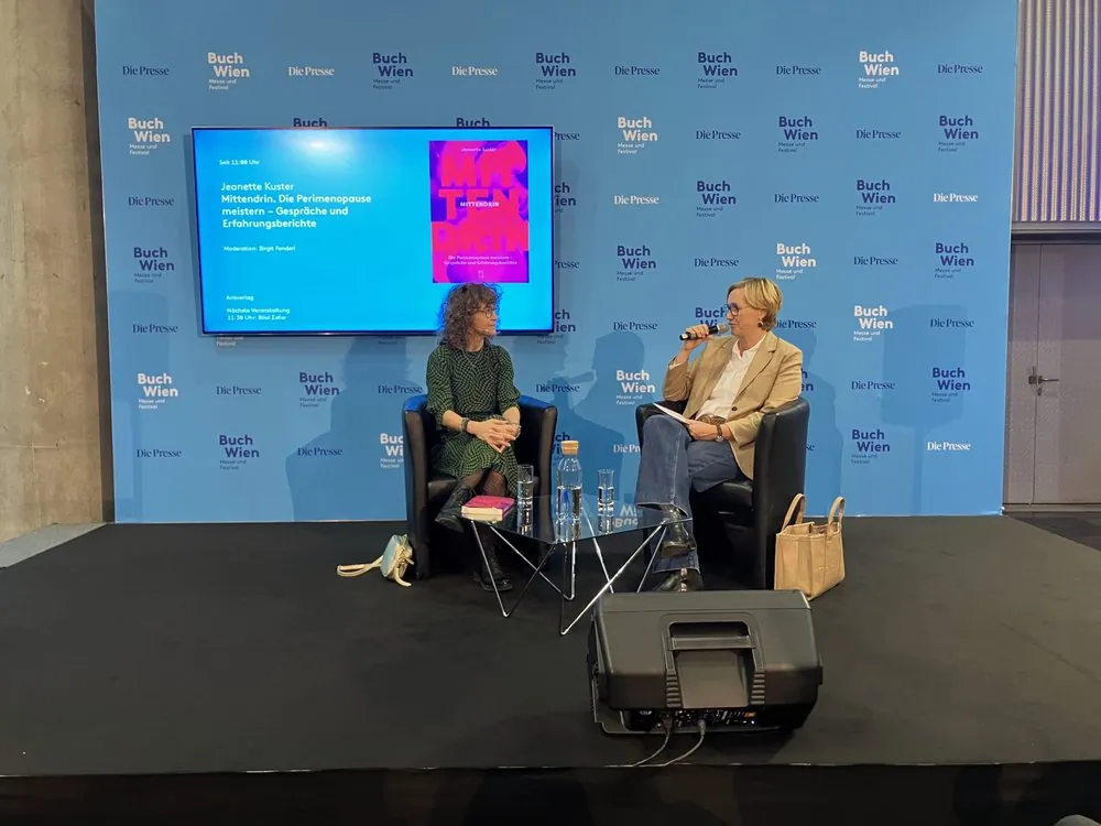 Auftritt an der Buchmesse in Wien